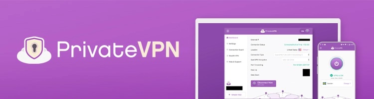 PrivateVPN banner