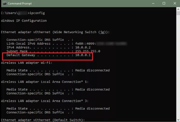 default-gateway