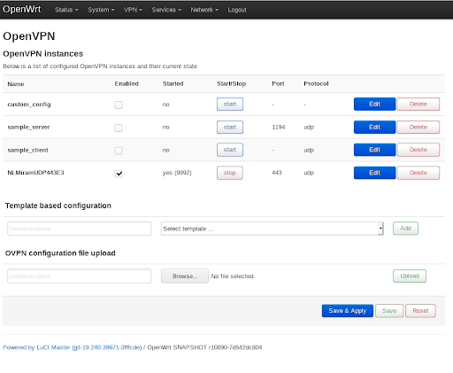 Connecting to VPN