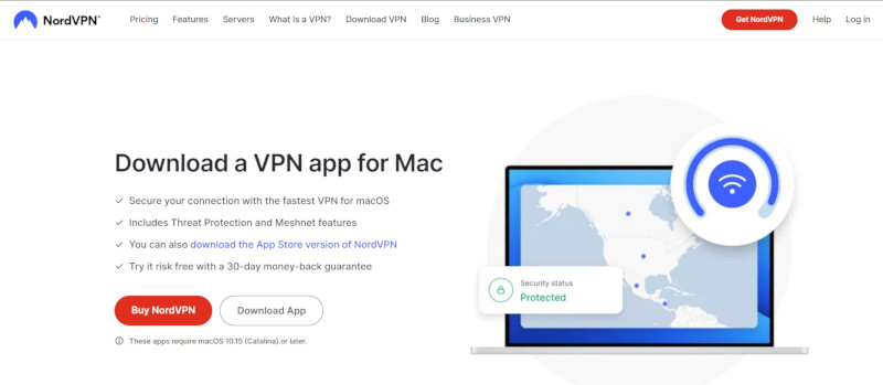 NordVPN mac app download