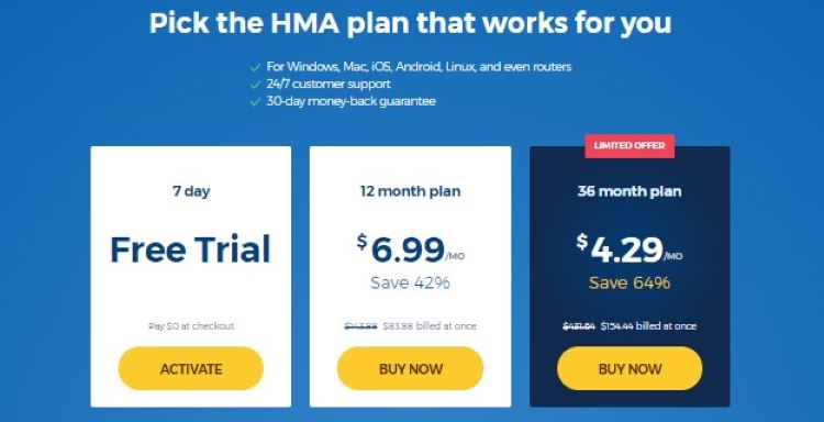 HMA prices