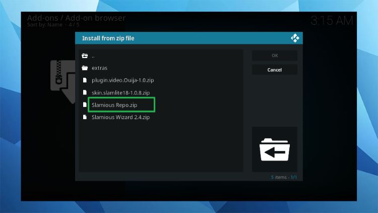 Zip files for Kodi