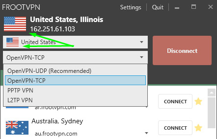 secure connection