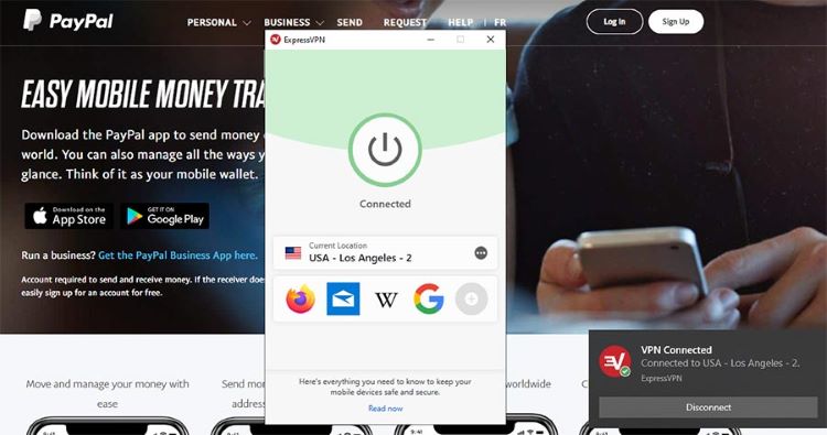 ExpressVPN for Paypal