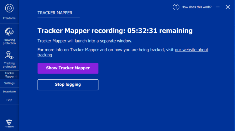 Freedome VPN tracker