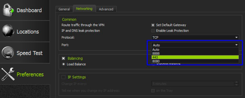 SlickVPN ports