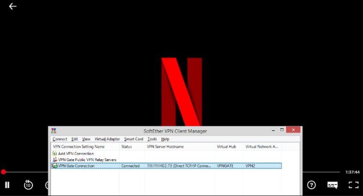 VPN Gate with Netflix