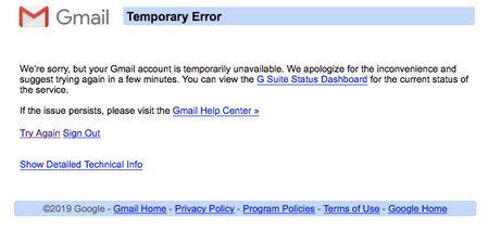 Gmail access issue