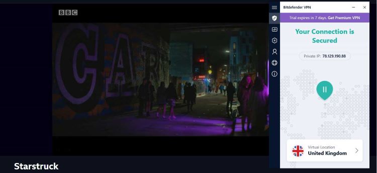 Bitdefender VPN streaming BBC
