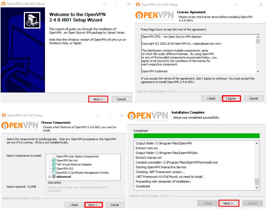 OpenVPN configuration