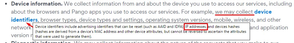 Privacy policy Touch VPN