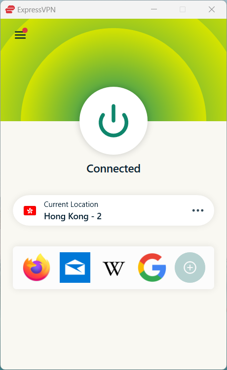 Express VPN in China