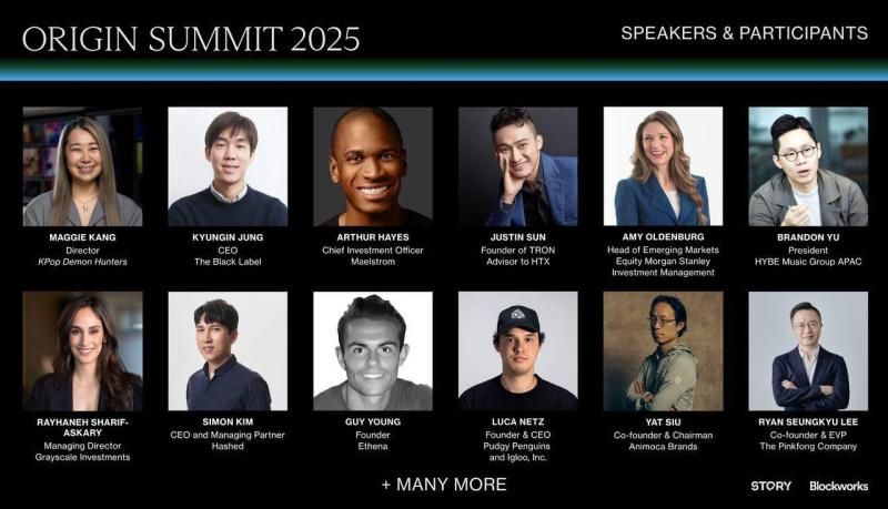 Origin Summit 2025 speakers and participants