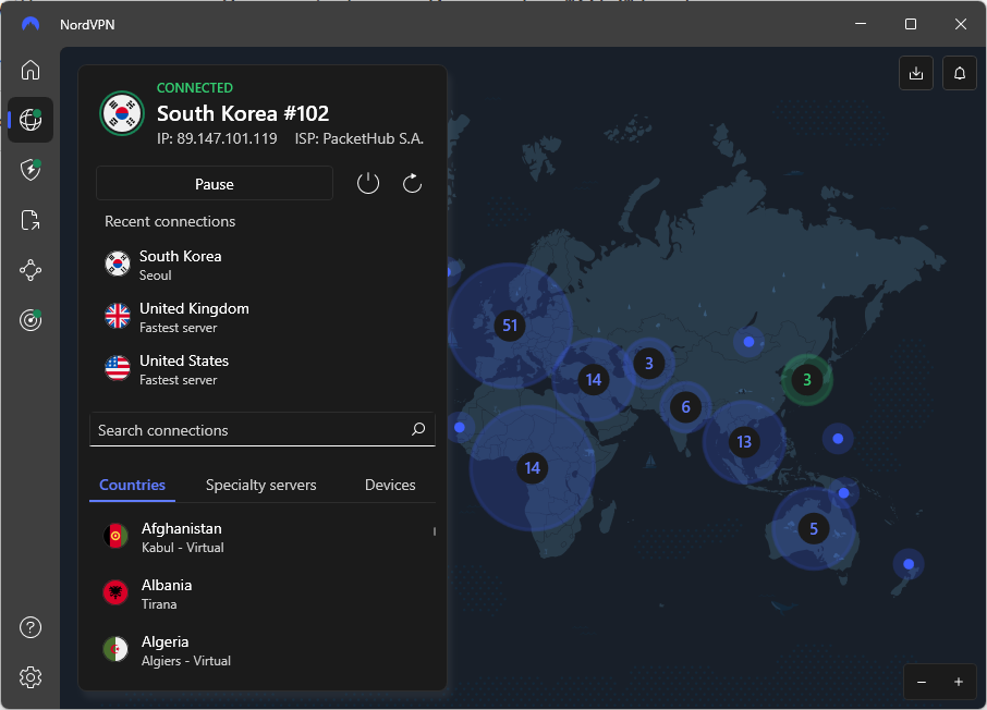 NordVPN in China