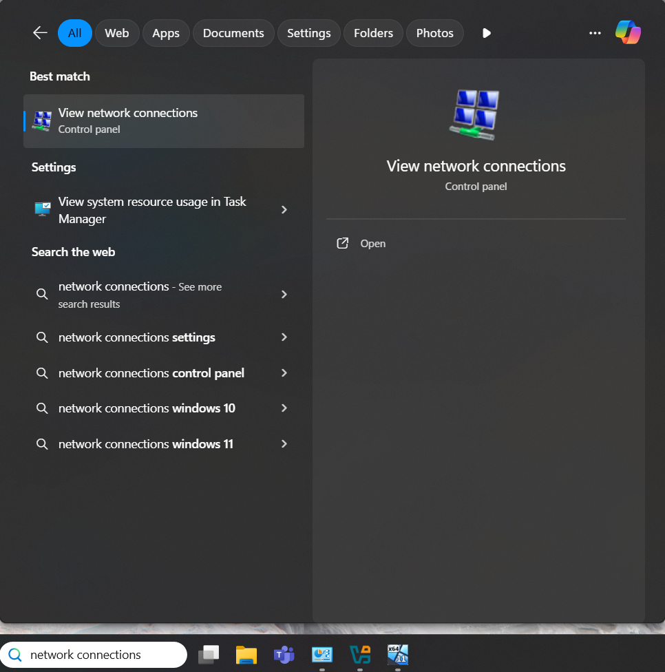 windows 11 wifi connection sharing step 2