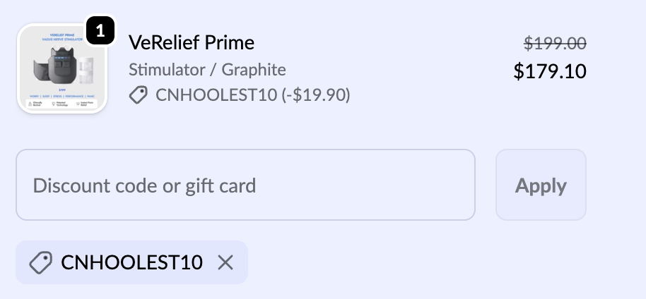 Enter code hoolest