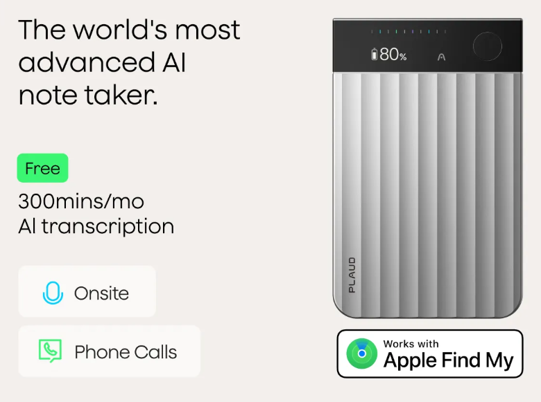 plaud ai worlds most advanced note taker