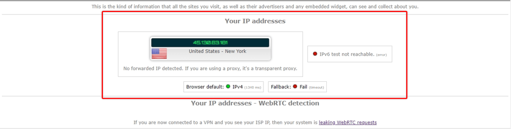 IP Leaks with VPN