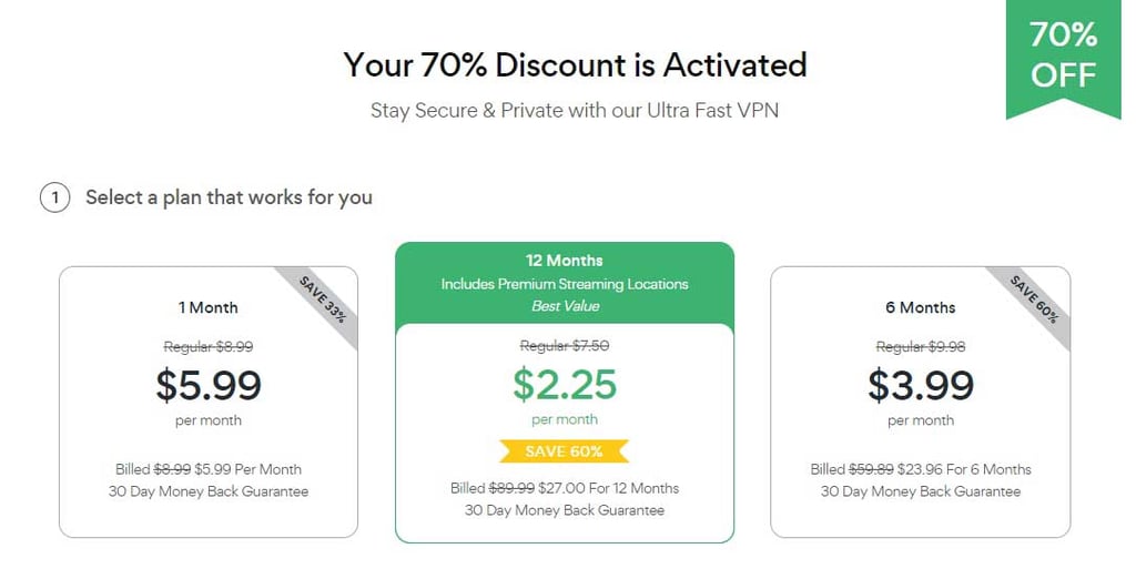 UltraVPN discount