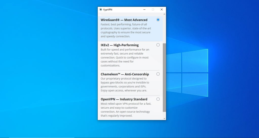 VyprVPN desktop app 3