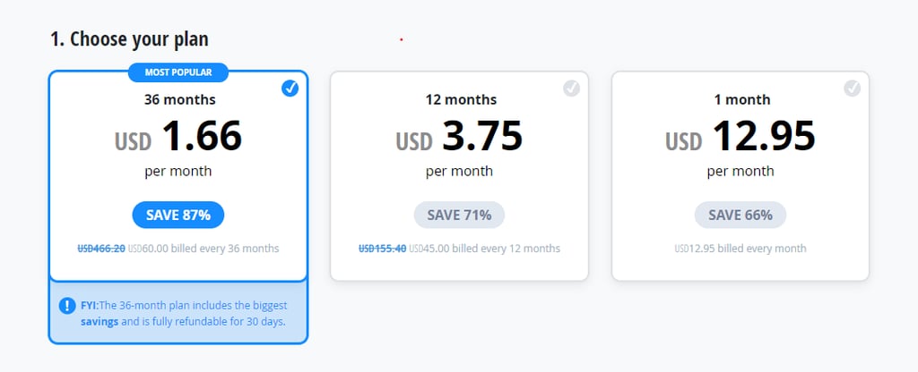 VyprVPN pricing