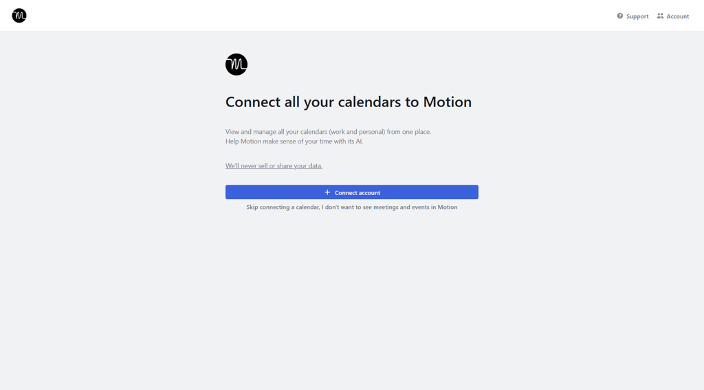 motion ai intergrate other tools