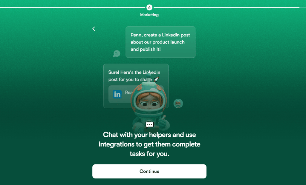 sintra ai choose desired integrations