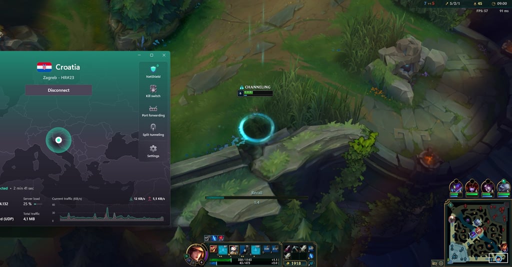 Gaming with Proton VPN