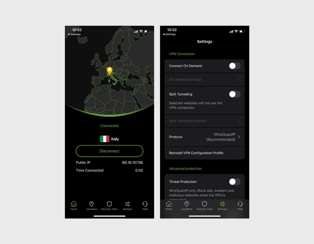 ipvanish iphone