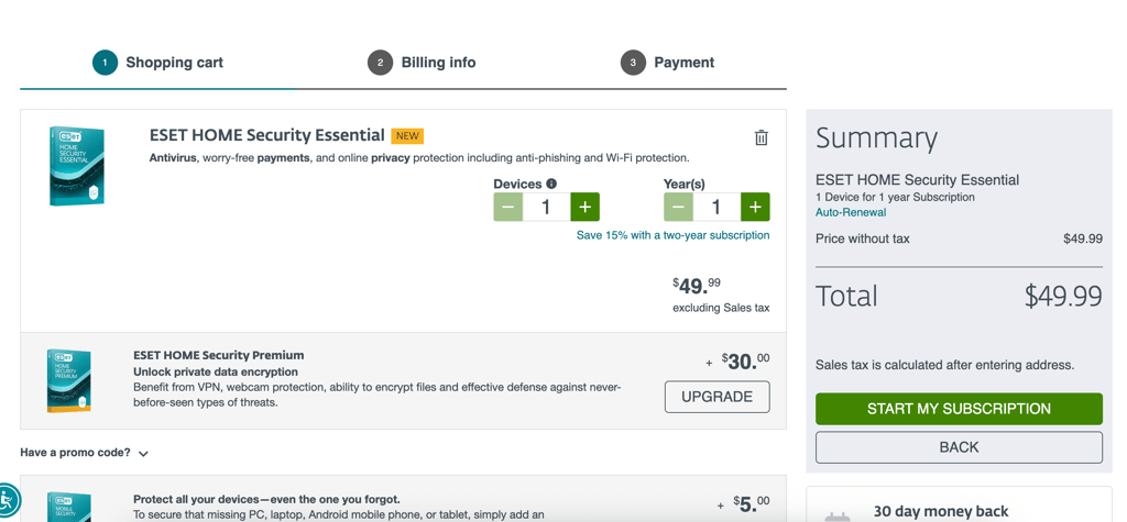 eset order review