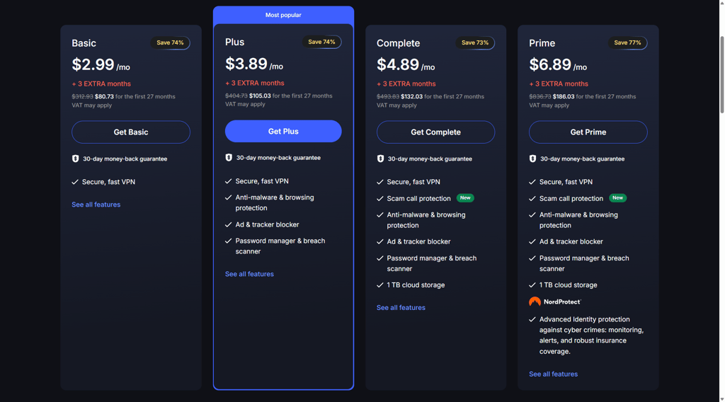 nordvpn pricings bf 2025