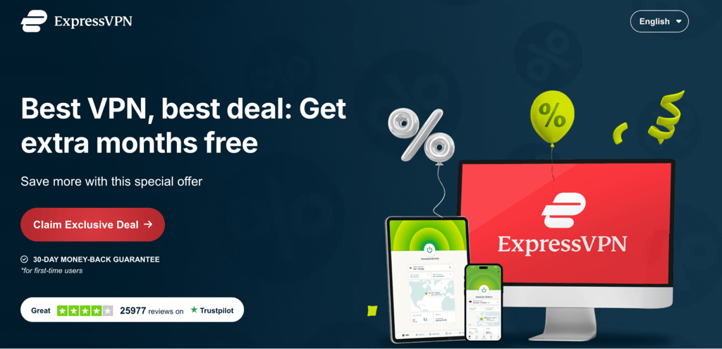 Expressvpn homepage