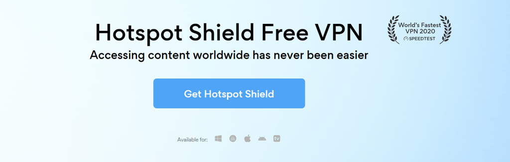 Hotspot Shield BF discount