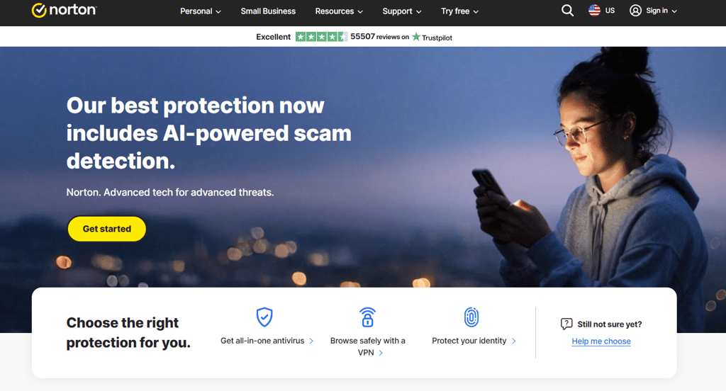 norton website