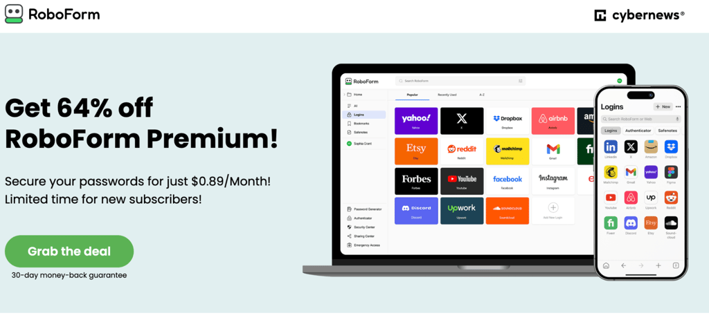 RoboForm website