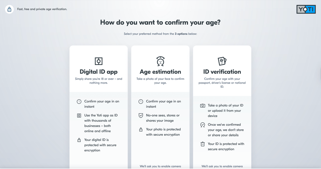 Spankbang age verification screen