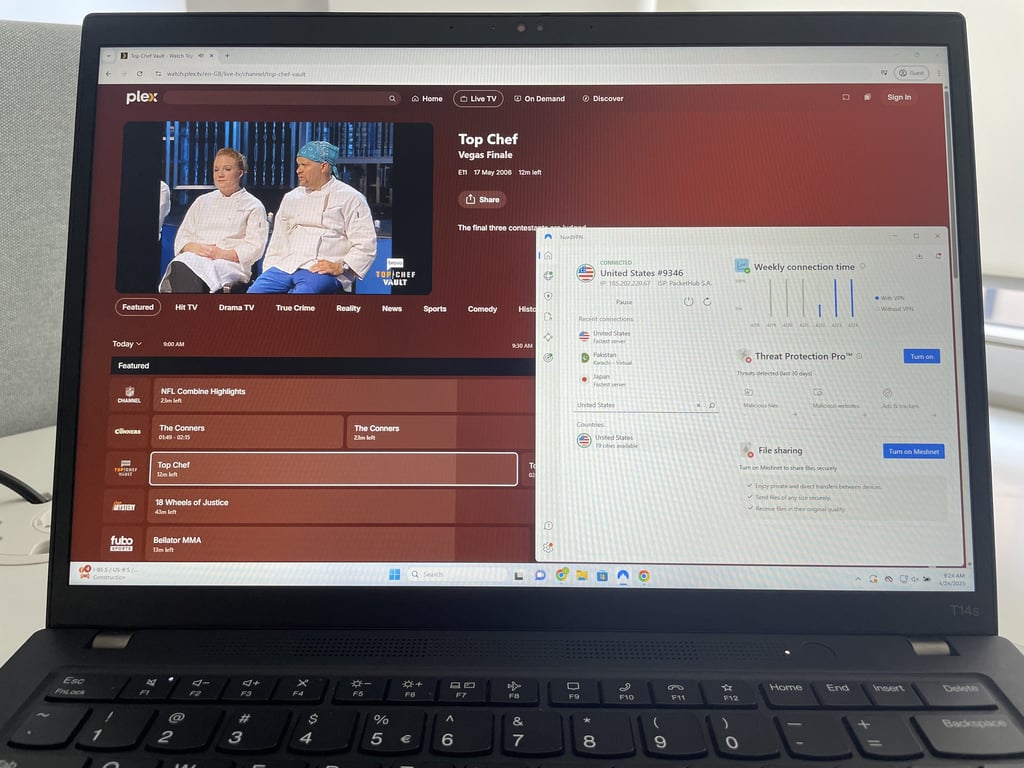 Streaming on Plex