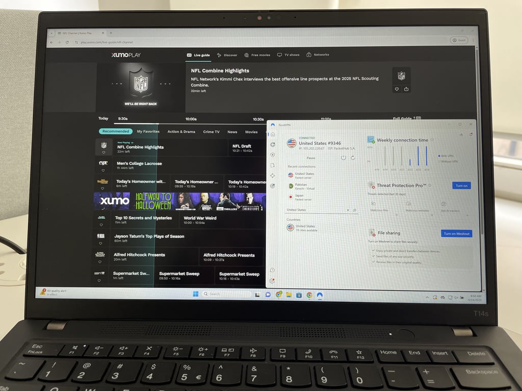 Streaming on Xumo Play