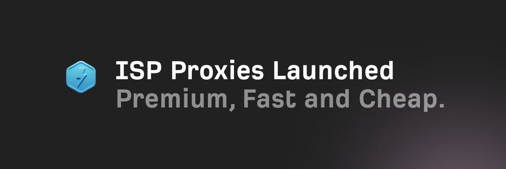 Roundproxies Launches ISP