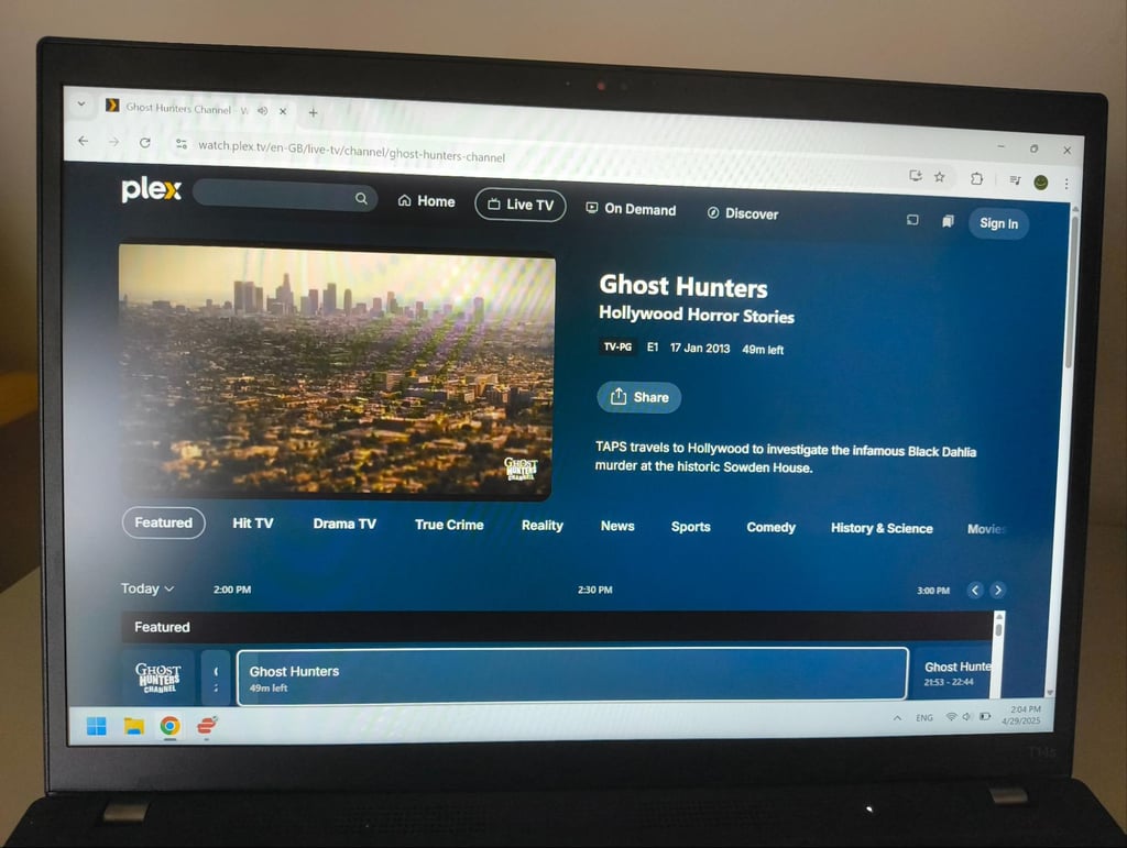 plex tv with vpn