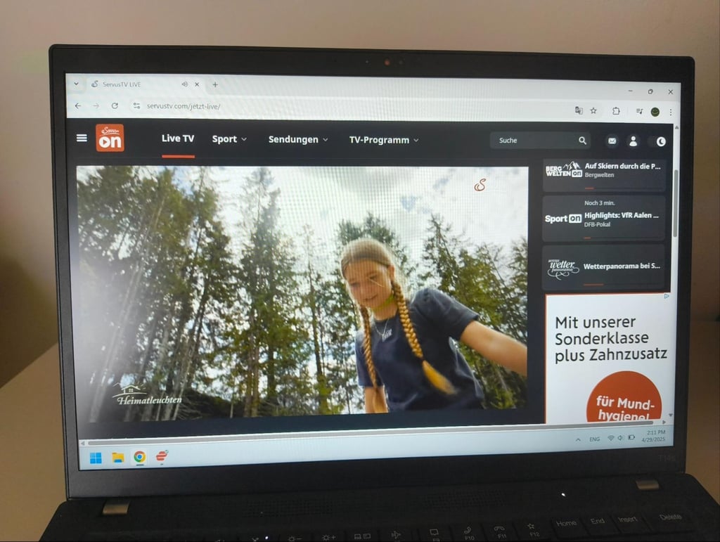 servustv with vpn