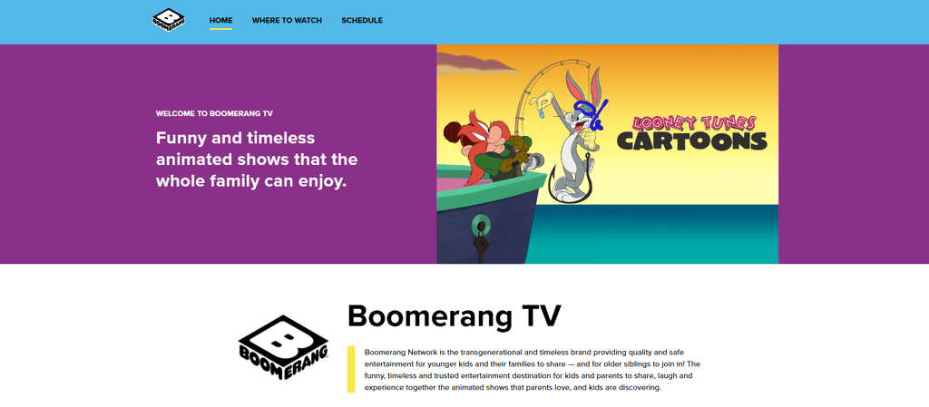 boomerang tv