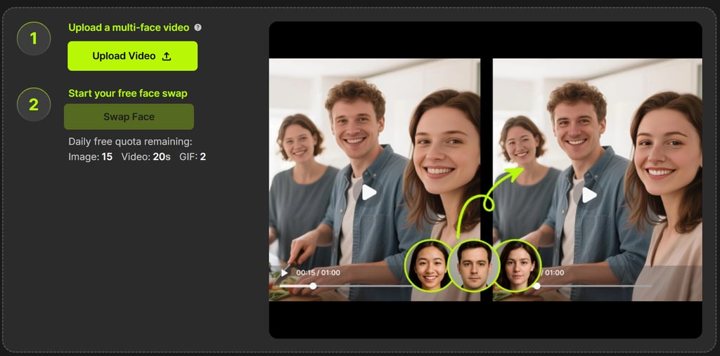 vidmage ai generating video