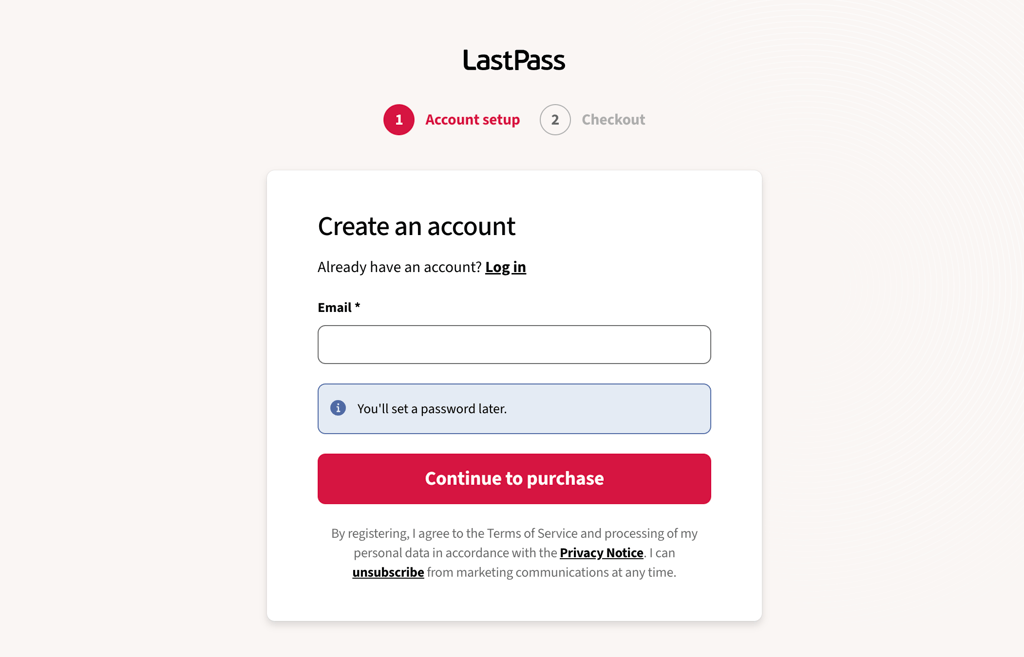 lastpass create account october 2026
