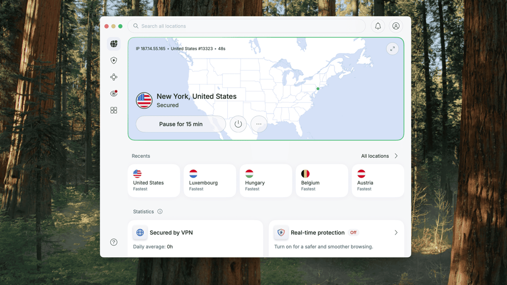 nordvpn connected to us server october 2026