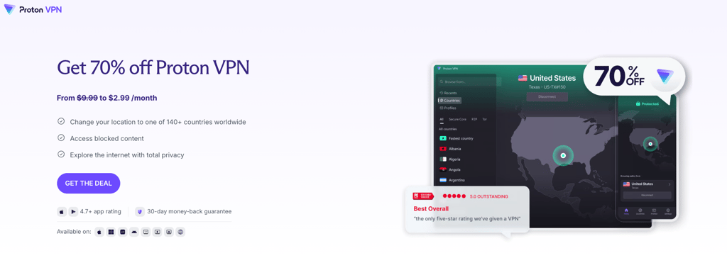 proton vpn black friday deal new