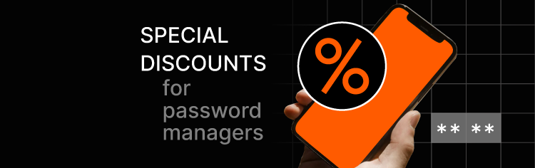 special discounts for password managers