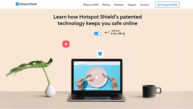 Hotspot Shield VPN Logo