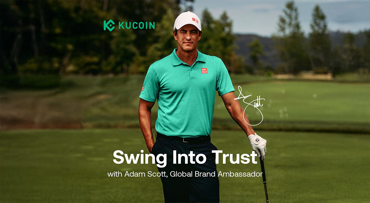 KuCoin Partners with Golf Icon Adam Scott as Global Brand Ambassador