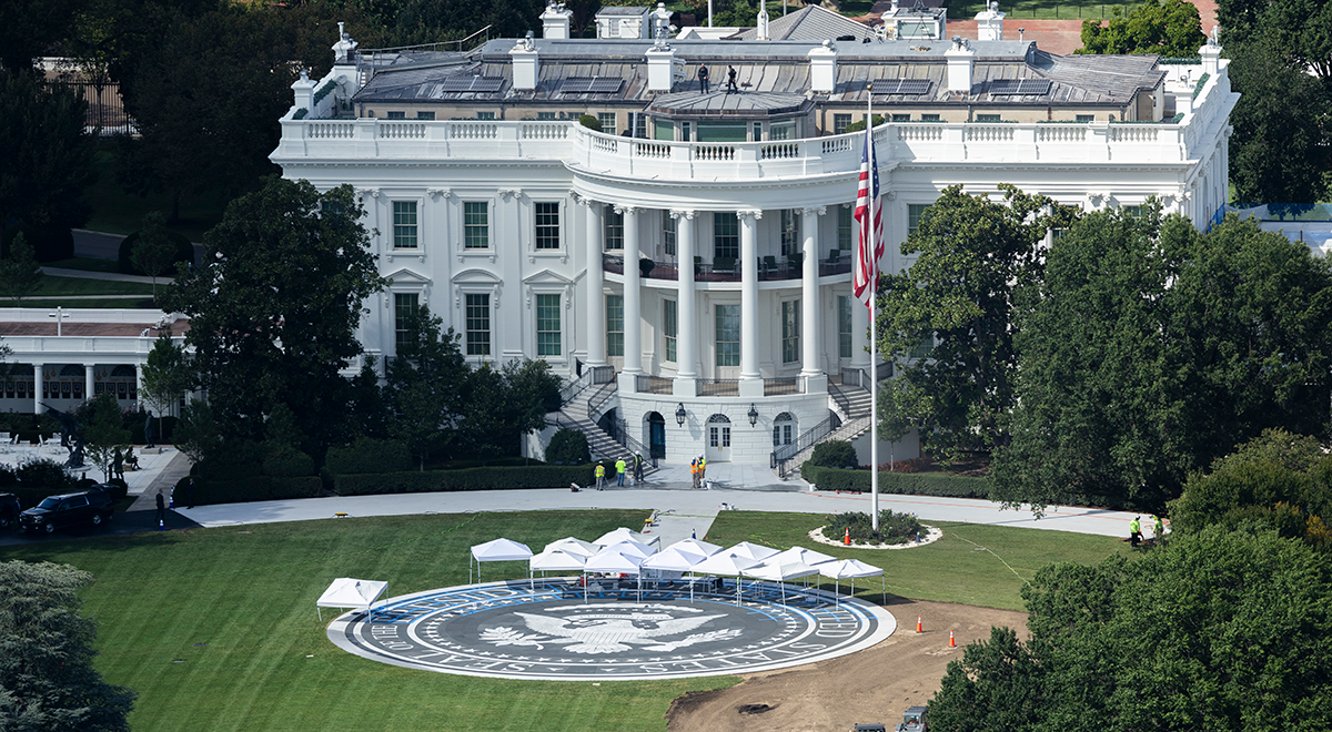 white house building